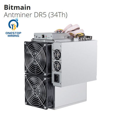 Bitmain Antminer Dr5 34th/S Decred Minerstat Dcr Penambangan Koin 175x279x238MM