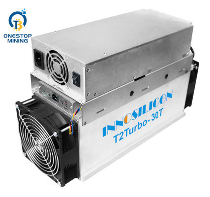 Innosilicon T2t Hf+ Btc Miner 30Th 28th SHA256 2200W Mesin Penambangan Bitcoin