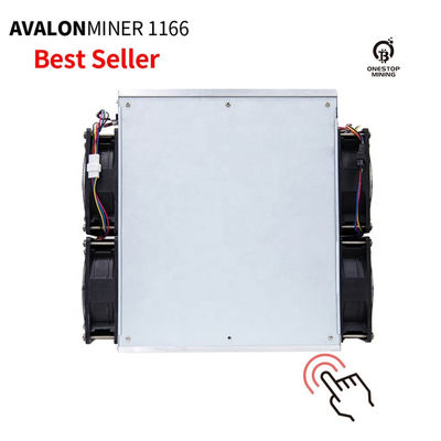 Avalon A1166 Pro Miner Edisi ke-81 Dengan PSU Untuk BTC BSV BCH Penambang Bitcoin Di Komputer