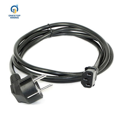 Asic Miner Parts 2500W PSU Power Supply Cords Cables Untuk Elektronik Konsumen