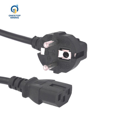 1.5m 1.8m 2m Asic Miner Parts Kabel Kabel PSU Untuk Penambang Elektronik