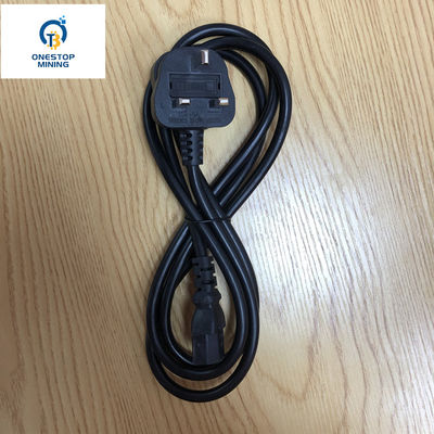 1.5m 1.8m 2m Asic Miner Parts Kabel Kabel PSU Untuk Penambang Elektronik