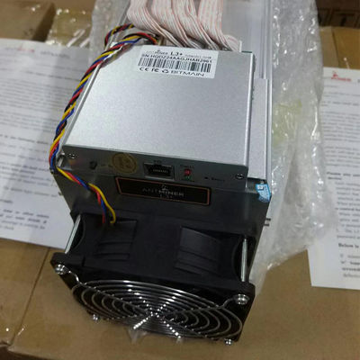 Antminer L3+ 504mh/S 1.6w/Mh Asic Litecoin Miner Profitabilitas Tinggi Dengan Catu Daya