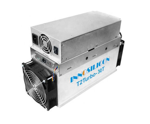 Bitcoin Miner Innosilicon T2t-30t 30 Th/S 2200w Dengan Profitabilitas Psu Tinggi