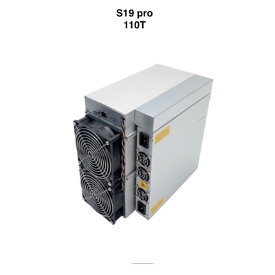 BTC Miner Bitmain Antminer S19 PRO 110T 3250w Penambangan Bitcoin