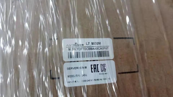 Jual Panas Dalam Stok Antminer L7 9050M 9300M Bitcoin Miner Litecoin Miner Asic