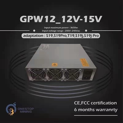 Catu Daya 3650W Untuk Seri Bitmain S19 S19Pro S19J S19JPro S19A