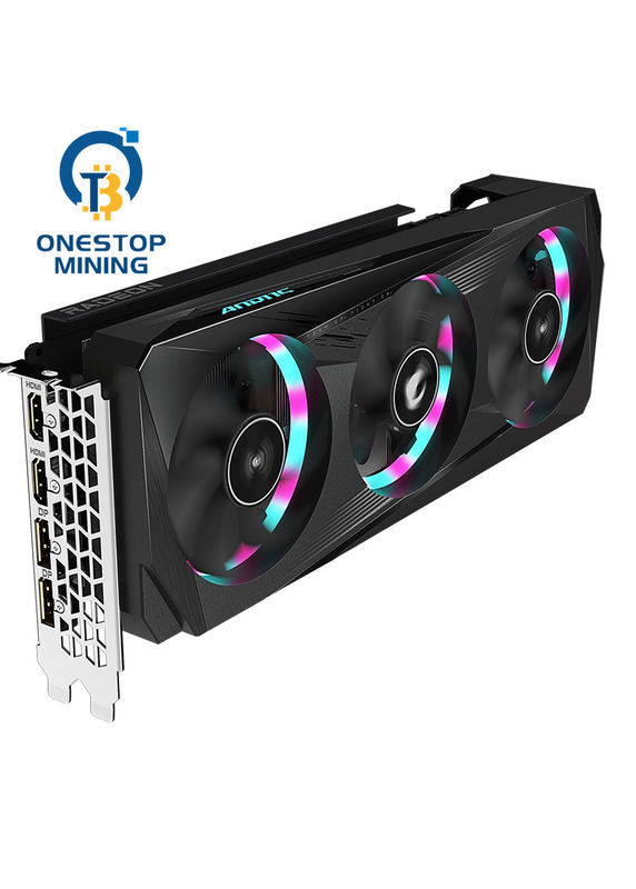 Master Radeon Rx 6700 Xt 12g Rx 6700 Xt 16gb GPU Penambang Kartu Grafis Untuk Gaming